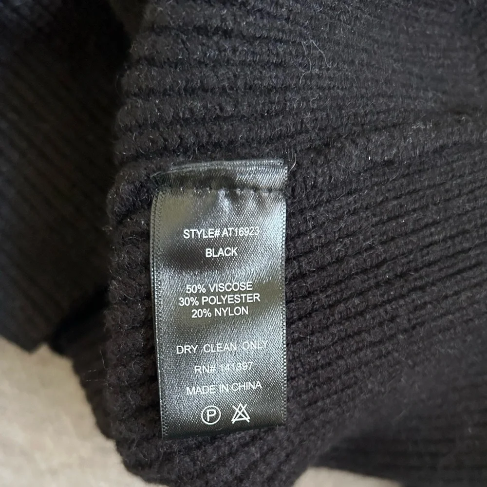 ASTR the Label Cold Shoulder Mock Neck Sweater - Picture 8 of 8